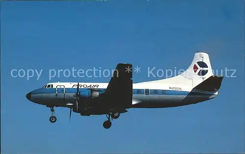 Flugzeuge Zivil Pro Air Services Martin 404 N255S c n 14246 Kat. Flug