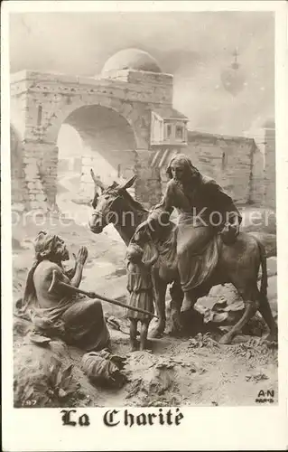 Foto AN Paris (Noyer) Nr. La Charite Esel  / Fotografie /