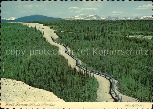 oelfoerderung Oil Fields Alaska Pipeline  Kat. Rohstoffe Commodities