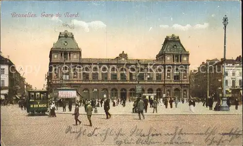 Bahnhof Bruxelles Gare du Nord  Kat. Eisenbahn