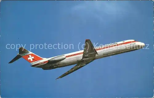 Swissair McDonnell Douglas DC 9 51 Kat. Flug