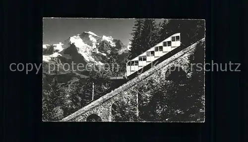 Muerrenbahn Lauterbrunnen Jungfrau Kat. Eisenbahn