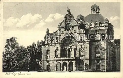 Opergebaeude Nuernberg Opernhaus  Kat. Gebaeude