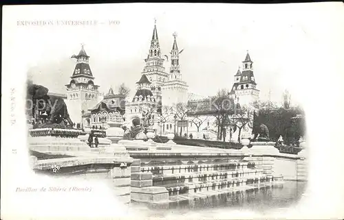 Exposition Universelle Paris 1900 Pavillon de Siberie Kat. Expositions