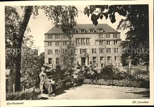 Foto Schmelzer Nr. Universitaet Freiburg i. Br. Kat. Fotografie