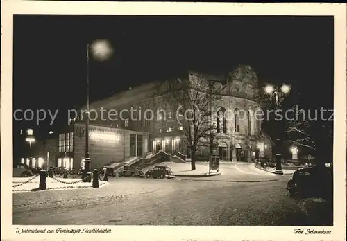 Foto Schmelzer Nr. Freiburg i.Br. Stadttheater Kat. Fotografie