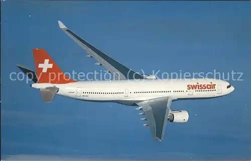 Swissair Flugzeug Airbus A330 223 Kat. Flug