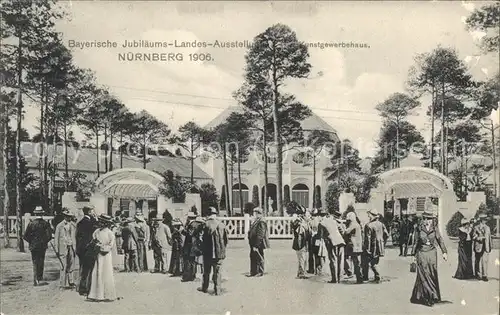 Ausstellung Bayr Landes Nuernberg 1906 Kunstgewerbehaus  Kat. Expositions