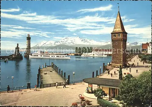 Dampfer Binnenschifffahrt Lindau Bodensee Kat. Schiffe