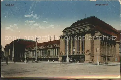 Bahnhof Leipzig Hauptbahnhof Kat. Eisenbahn
