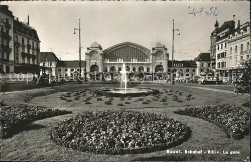 Bahnhof Basel Photoglob Wehrli Nr. 4370 Kat. Eisenbahn