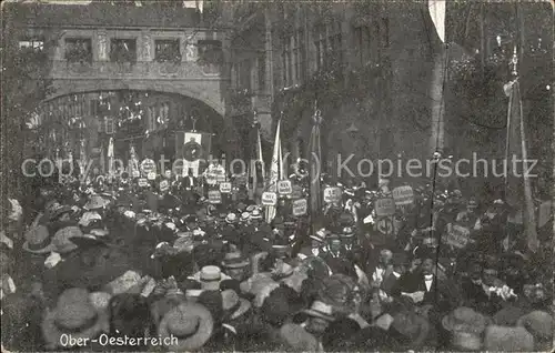 Saengerbundfest Nuernberg Ober Oesterreich Parade Kat. Musik