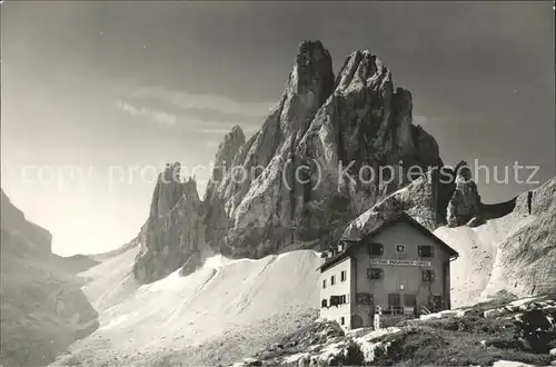 Berge Natur Croda dei Toni Rifugio Zsigmondy Comici Kat. Berge