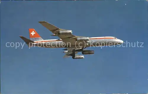 Swissair Flugzeug Convair Coronado Kat. Flug