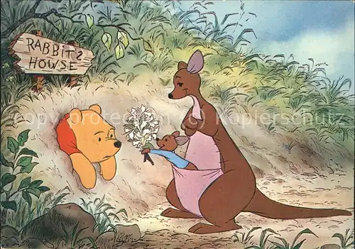 Disney Walt Winnie Pooh Kanga und Ruh  Kat. Unterhaltung