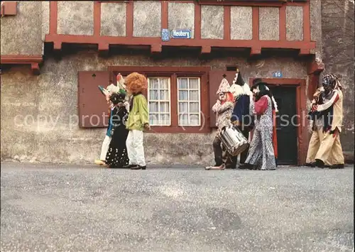 Fasnacht Karneval Basel Buebezigli am Heubaerg Kat. Feiern und Feste