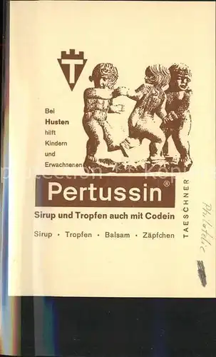 Gesundheit Medizin Pertussin Husten Stempel Weltkongress der Journalisten  Kat. Gesundheit und Medizin