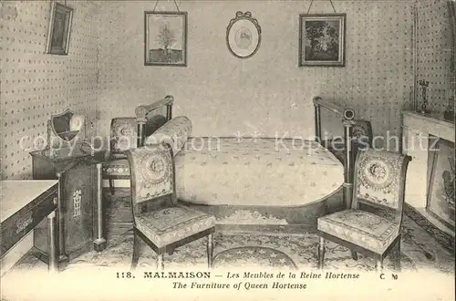 Napoleon Bonaparte Malmaison Meubles de la Reine Hortense Moebel  Kat. Persoenlichkeiten