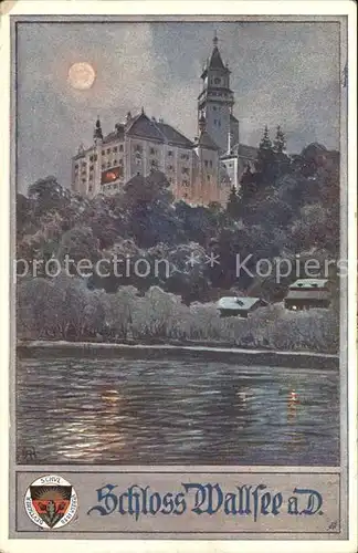 Verlag Schulverein Nr. 442 Schloss Wallsee a. D.  Kat. Bund der Deutschen
