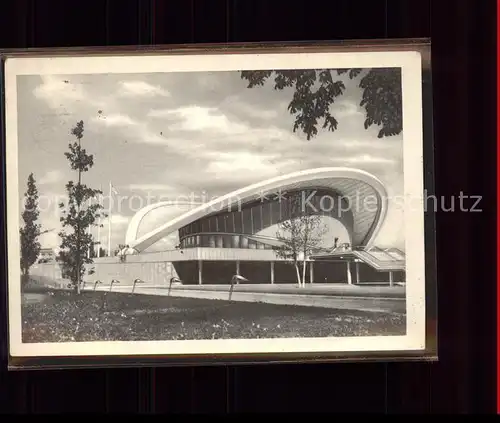 Gebaeude und Architektur Kongresshalle Berlin Architekt H. Stubbins Kat. Gebaeude