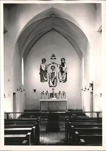 Kapelle Gebaeude Inneres Altar / Gebaeude /
