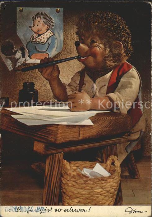 Mecki Nr 316 Brief Schreiben Tinte Fueller Kat Comic Nr St Oldthing Ansichtskarten Unsortierte Motivkarten