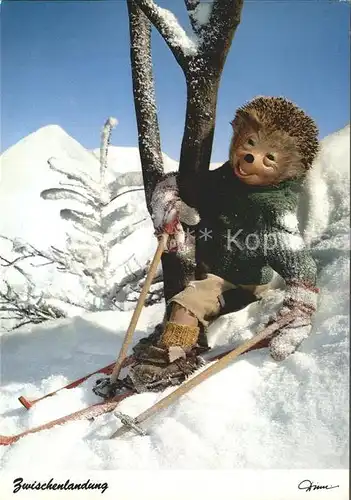 Mecki Nr. 369 Ski Skifahren Baum Zwischenlandung Kat. Comic