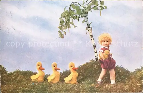 Puppen Mutzipuppe Mutzitiere Enten Baum Kat. Spielzeug