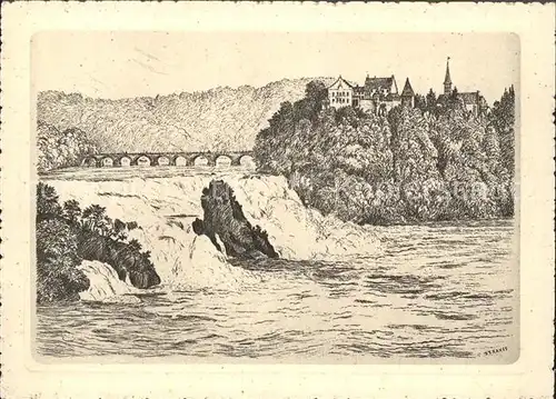 Bienfaisance Rheinfaelle Schaffhausen I. 32. Edition 