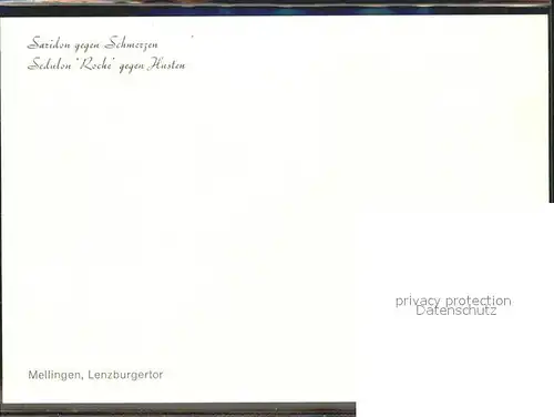 Medizin Saridon Sedulon Roche Hustensirup Mellingen Lenzburgertor