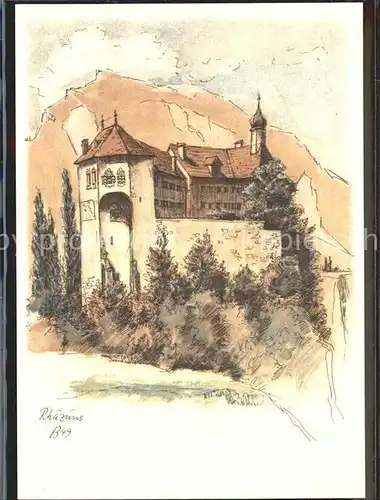 Medizin Saridon Sedulon Roche Hustensirup Schloss Rhaezuens Graubuenden