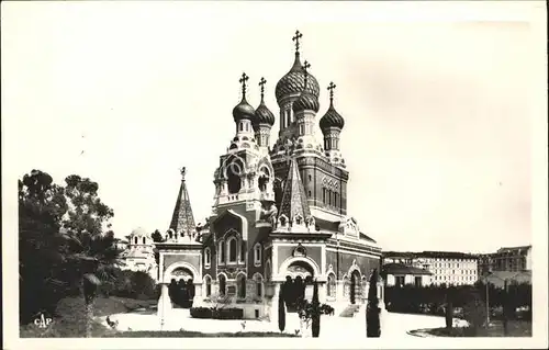 Russische Kirche Kapelle Nice  Kat. Gebaeude