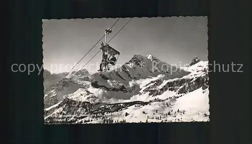 Sessellift Braunwald Toedi Ortstock Hoher Turm  Kat. Bahnen