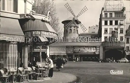 Muehlen Gebaeude Paris Le Moulin Rouge  Kat. Gebaeude und Architektur