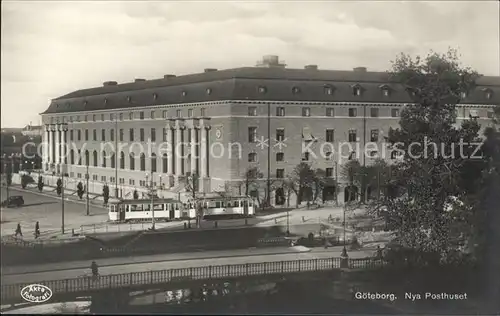 Strassenbahn Goeteborg Nya Posthuset Kat. Strassenbahn