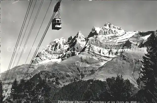 Seilbahn Champery-Planachaux Dents du Midi / Bahnen /