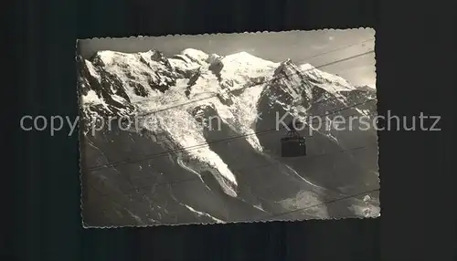 Seilbahn Chamonix Teleferique du Brevent Mont-Blanc / Bahnen /