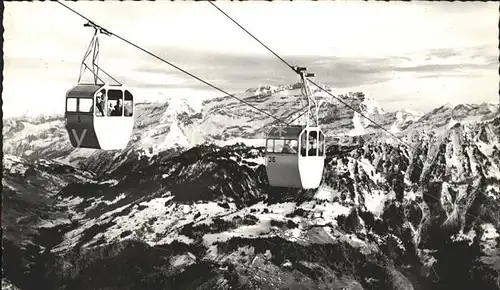 Seilbahn Teleferique Leysin-Berneuse massif des Diablerets / Bahnen /