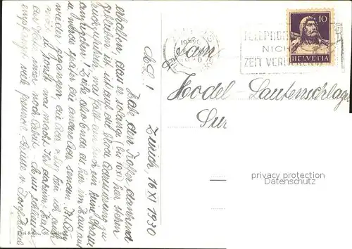 Strassenbahn Zuerich  Kat. Strassenbahn