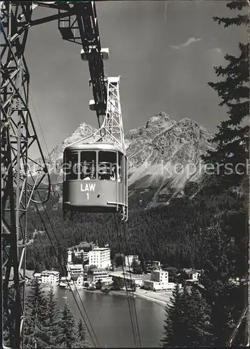 Seilbahn Arosa-Weisshorn Obersee Furkahoerner / Bahnen /