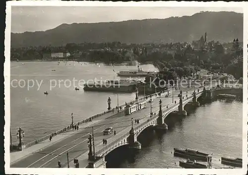 Strassenbahn Zuerich Quaibruecke Uetliberg Kat. Strassenbahn