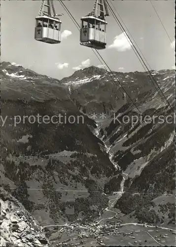 Seilbahn Klosters-Gotschnagrat-Parsenn Schlappintal / Bahnen /