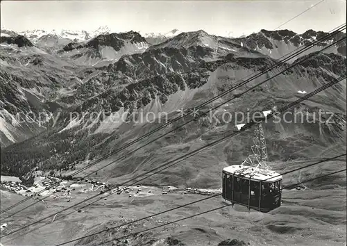 Seilbahn Arosa-Weisshorn Piz Kesch Berninagruppe / Bahnen /