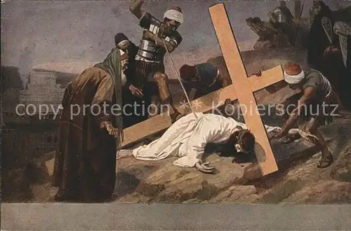 Jesus Kreuzigung Kat. Christentum