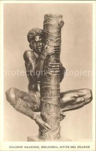 Skulpturen Solomon Islander Melanesia Field Museum of Natural History Chicago Kat. Skulpturen