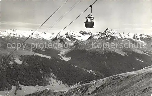 Seilbahn Davos Schatzalp-Strelapass Sertigtal / Bahnen /