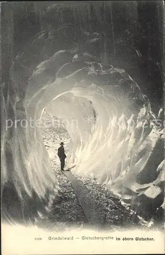 Hoehlen Caves Grottes Gletschergrotte Grindelwand  Kat. Berge