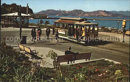 Strassenbahn Cable Car San Francisco Maritime State Historical Park  Kat. Strassenbahn