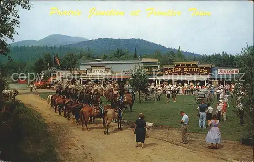 Cowboys Prairie Junction Frontier Town  Pferde Western  Kat. Landwirtschaft