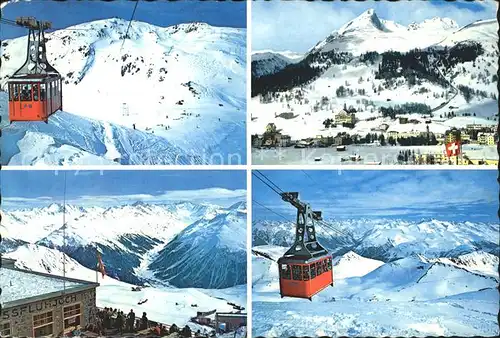 Seilbahn Davos-Parsenn / Bahnen /